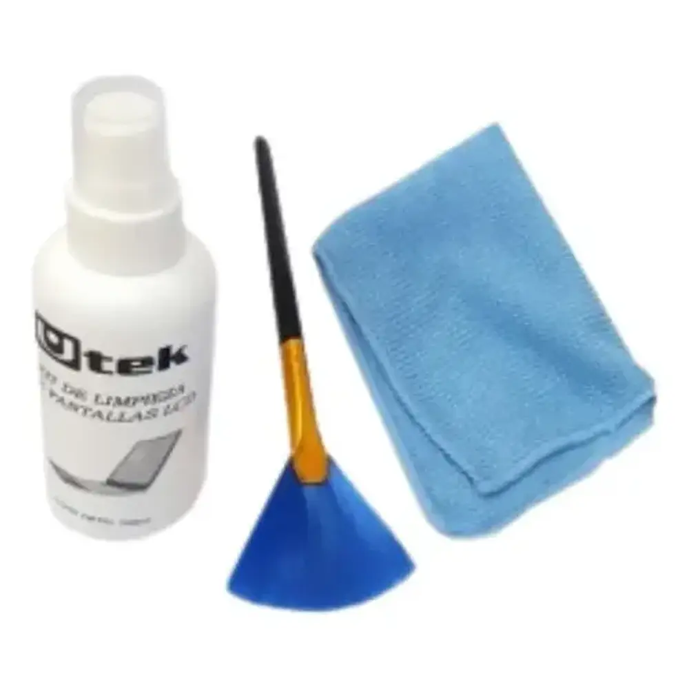 Kit Limpieza pantallas Lcd Tv Notebook Celular 100ml