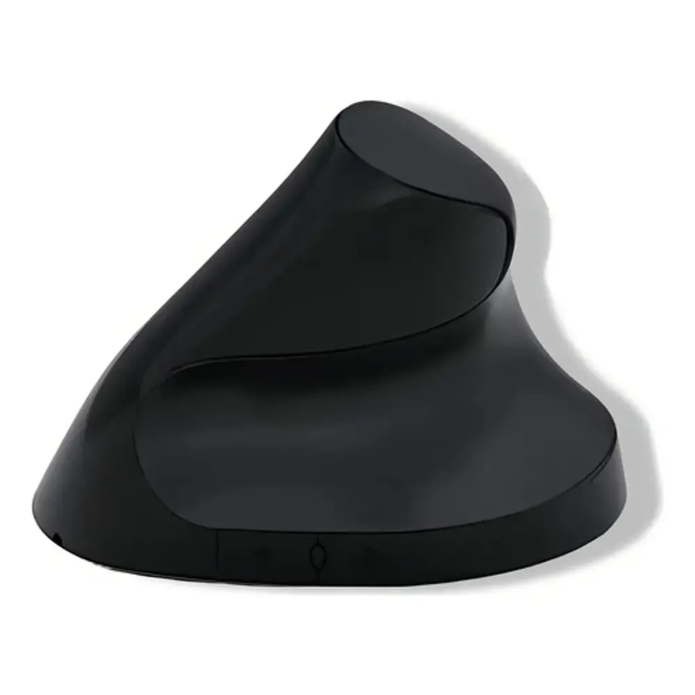 Mouse Vertical Ergonómico Inalámbrico Recargable Tecmaster Negro