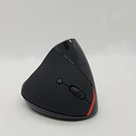 Mouse Vertical Ergonómico Inalámbrico Recargable Tecmaster Negro
