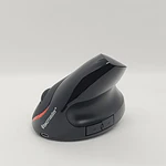 Mouse Vertical Ergonómico Inalámbrico Recargable Tecmaster Negro