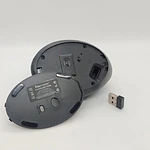Mouse Vertical Ergonómico Inalámbrico Recargable Tecmaster Negro