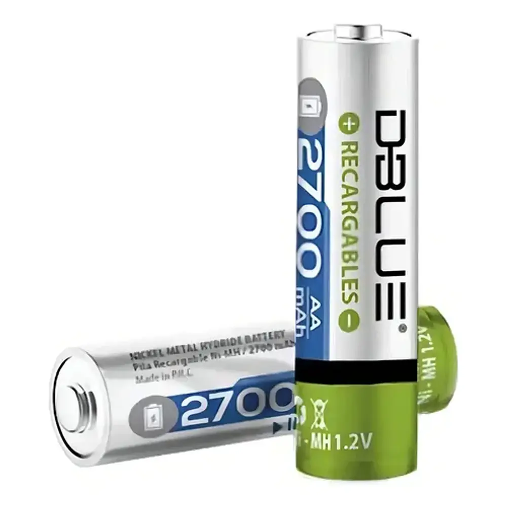 Pack 5 Pilas Recargables AA 2700mah Tecnolab