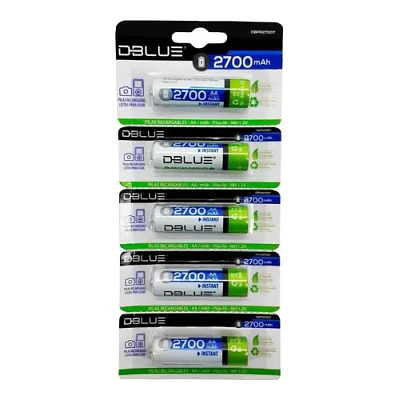 Pack 5 Pilas Recargables AA 2700mah Tecnolab