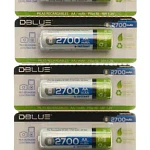 Pack 5 Pilas Recargables AA 2700mah Tecnolab