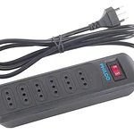 Protector Sobrevoltaje 918 Joules color Negro Philco