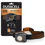 Linterna de Cabeza 200 Lumenes Dh200 Incluye Pilas Negro Duracell