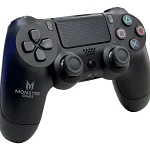 Control Joystick Inalámbrico Monster Compatible Con Ps4 Negro