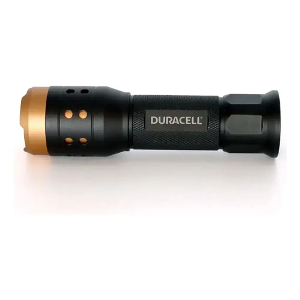 Linterna Duracell Focusing Infinity X1 De 350 Lumenes Negro Duracell