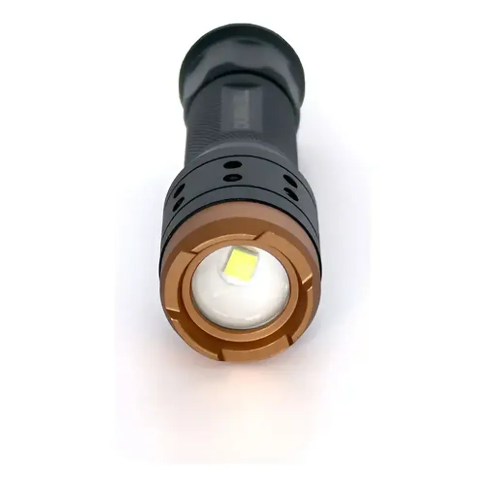 Linterna Duracell Focusing Infinity X1 De 350 Lumenes Negro Duracell