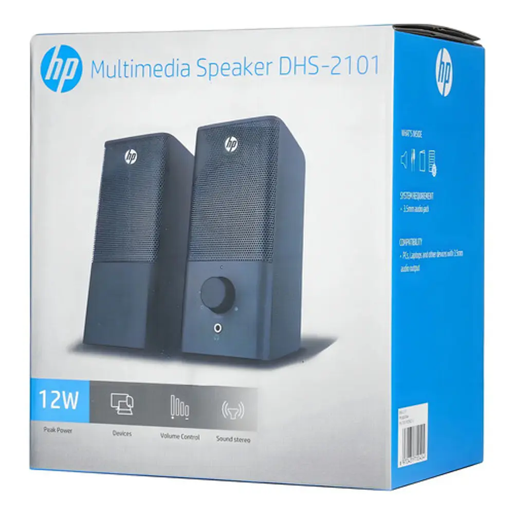 Parlante multimedia Escritorio Dhs-2101 negro HP