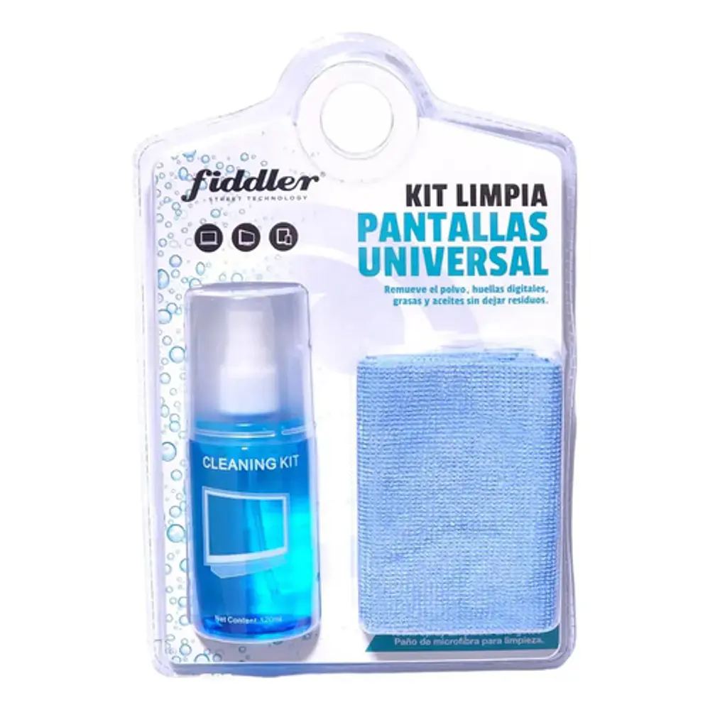 Set Limpia Pantallas Spray Fiddler