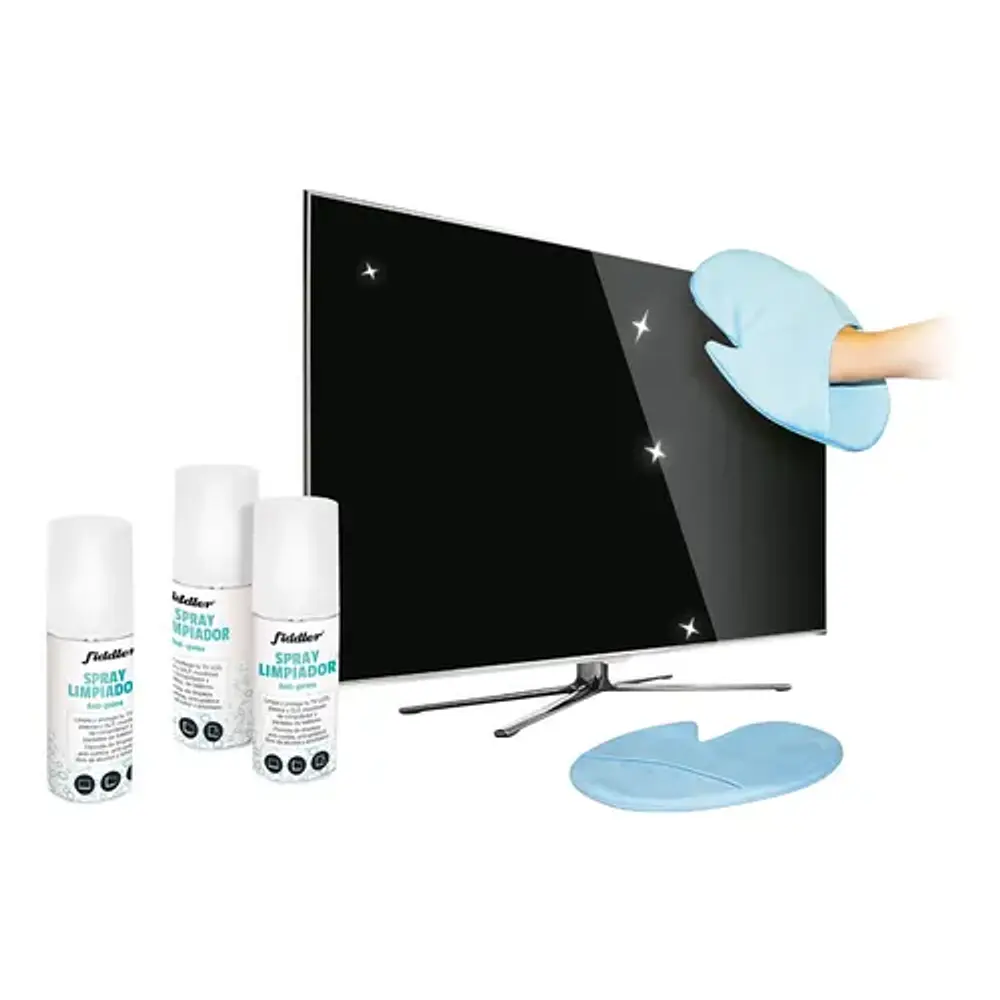 Set Limpia Pantallas Spray Fiddler