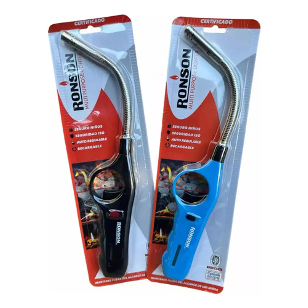 Pack 2 unidades Chisperos Cocina Tubo Flexible Ronson