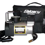 Compresor De Aire Mini Eléctrico Portátil Calgary Hd-023 Plateado/negro