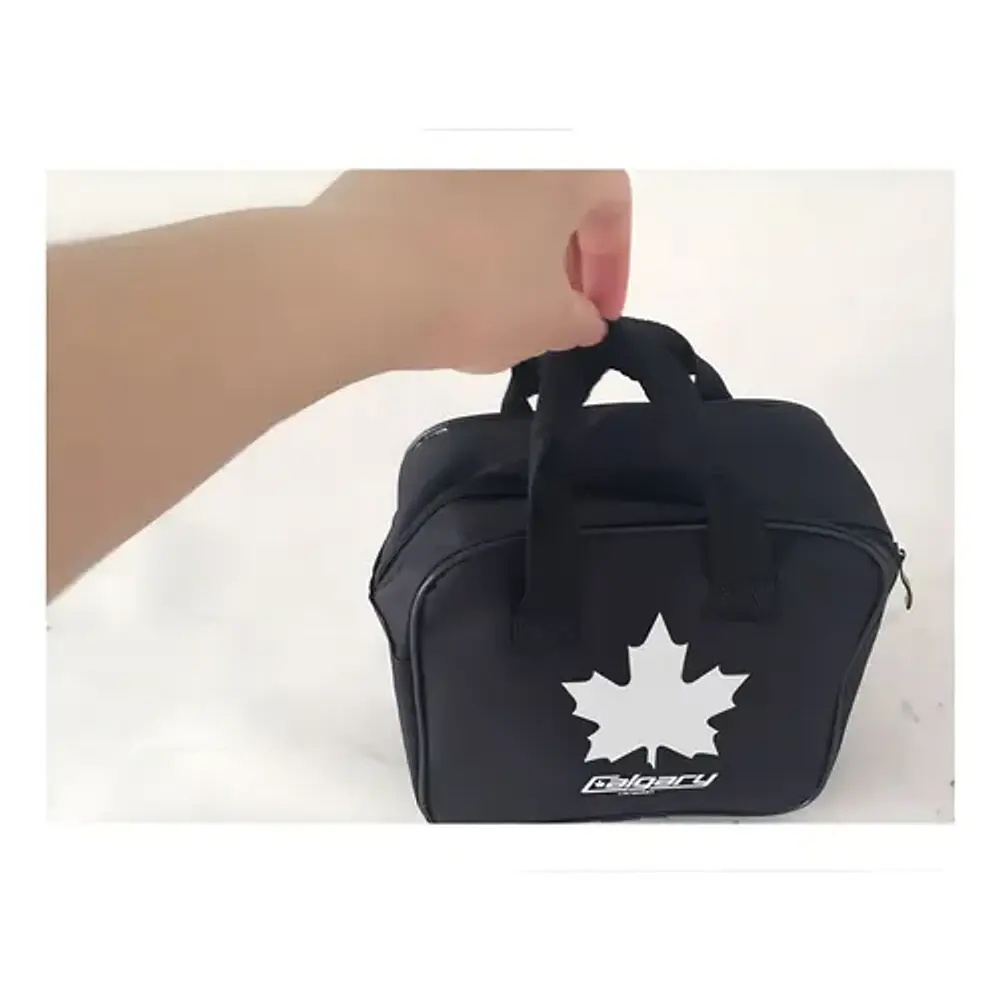 Compresor De Aire Mini Eléctrico Portátil Calgary Hd-023 Plateado/negro