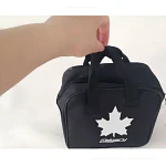 Compresor De Aire Mini Eléctrico Portátil Calgary Hd-023 Plateado/negro