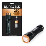 Linterna Aluminio 250 Lumens 3AAA  Negro Duracell