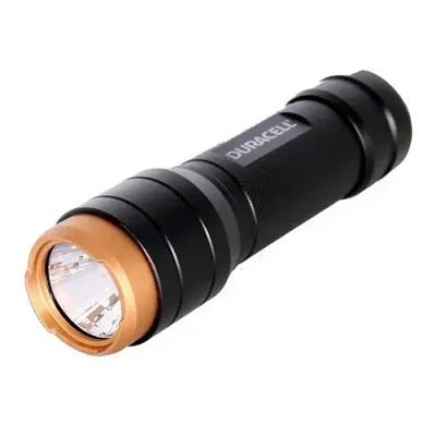 Linterna Aluminio 250 Lumens 3AAA  Negro Duracell
