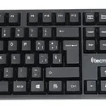 Combo Teclado y Mouse Alambrico Usb Tm-100511 Negro Tecmaster