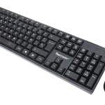 Combo Teclado y Mouse Alambrico Usb Tm-100511 Negro Tecmaster