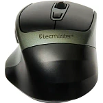 Mouse Inalámbrico Bluetooth Recargable Negro Tecmaster