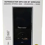 Reproductor Mp3 Bluetooth 16gb Tm-300523 