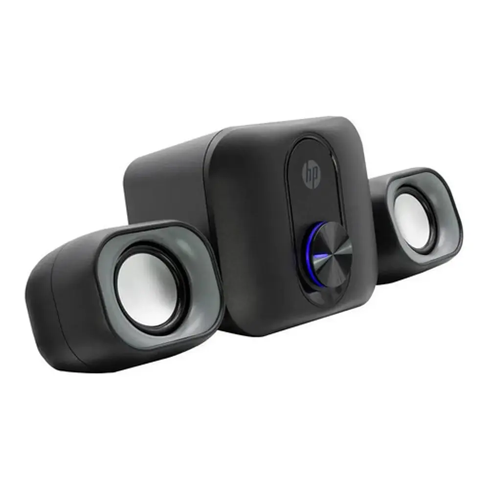 Mini Subwoofer Pc Multimedia Hp 2.1 Dhs-2111s Gris