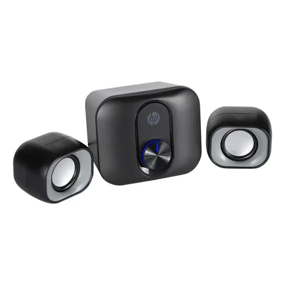 Mini Subwoofer Pc Multimedia Hp 2.1 Dhs-2111s Gris