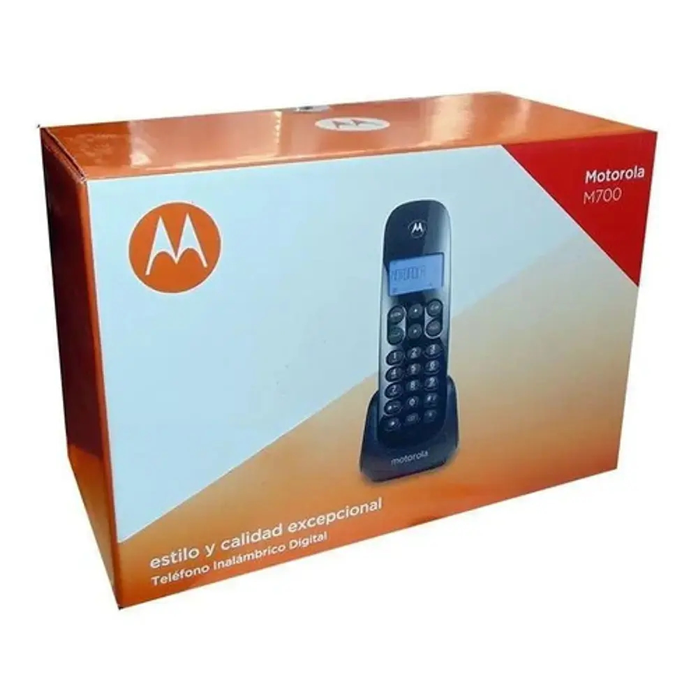 Teléfono Motorola M700 Inalámbrico Negro