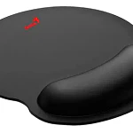 Mouse Pad Gamer Genius G-wmp 100 De Tela Y Goma Negro