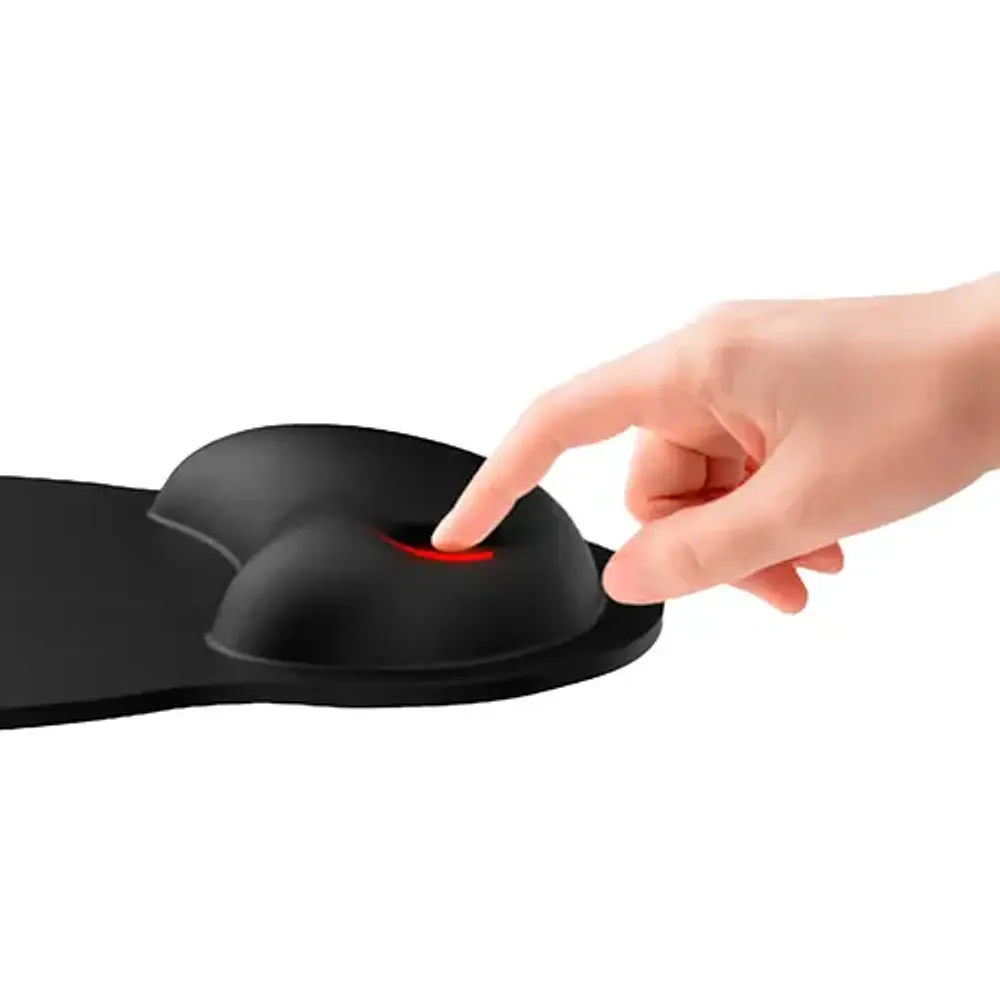 Mouse Pad Gamer Genius G-wmp 100 De Tela Y Goma Negro