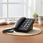 Teléfono de Sobremesa Números Grandes 170bk Negro Philco