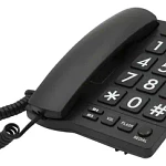 Teléfono de Sobremesa Números Grandes 170bk Negro Philco