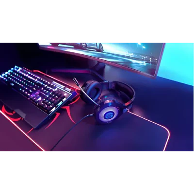 Auriculares Oficina - Gamer con microfono Dhe-8010 Negro HP