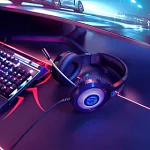 Auriculares Oficina - Gamer con microfono Dhe-8010 Negro HP
