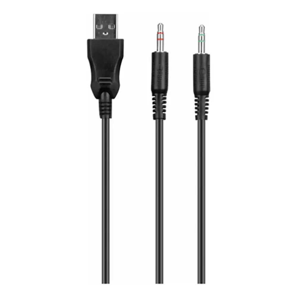 Auriculares Oficina - Gamer con microfono Dhe-8010 Negro HP