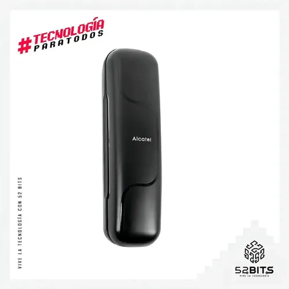 Teléfono Fijo Alcatel T06 Fijo Negro