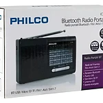 Radio Portatil Multibandas Ic-x65 Negro Philco