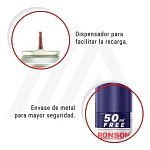 Pack 3 unidades Gas Butano Ronson 300ml Ultrarefinado