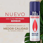 Pack 3 unidades Gas Butano Ronson 300ml Ultrarefinado