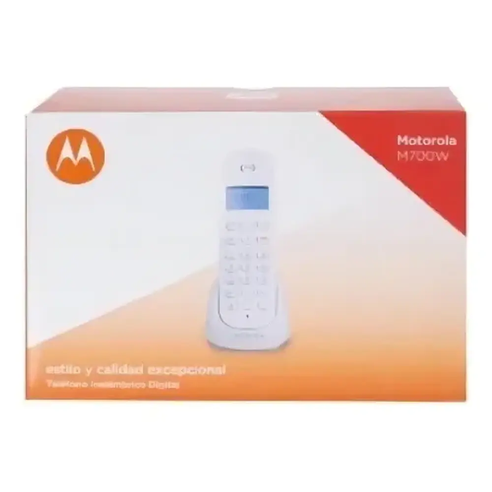 Teléfono Inalámbrico M700w Blanco Motorola