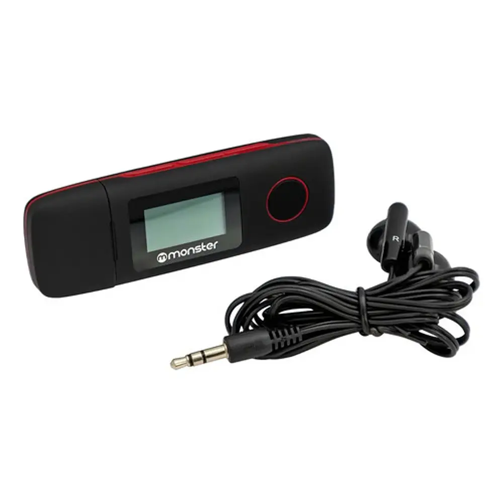 Reproductor Mp3 16gb Memoria Expandible Negro
