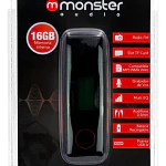 Reproductor Mp3 16gb Memoria Expandible Negro