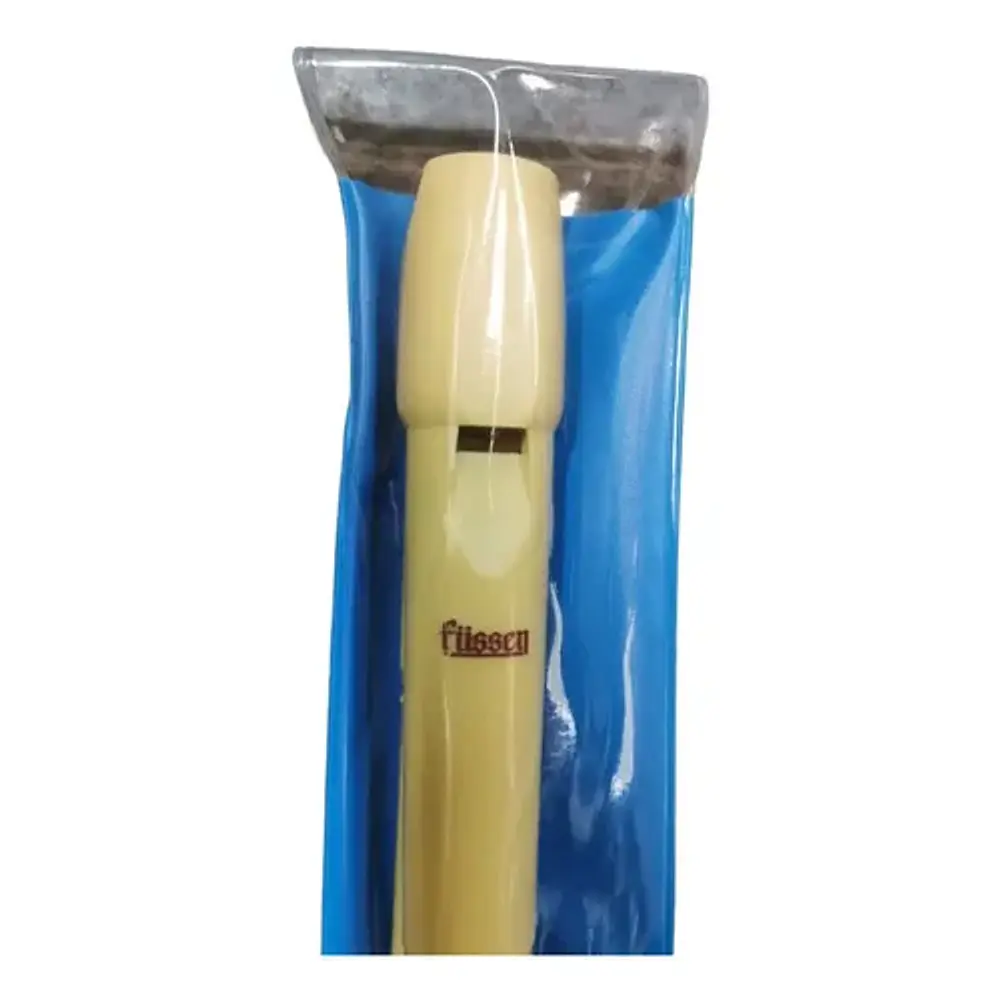 Flauta Dulce con Limpiador y funda Alemana 