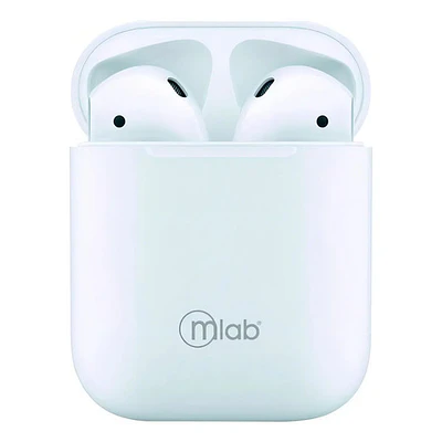 Audifonos Just Fly In Ear Bluetooth Tws Blanco