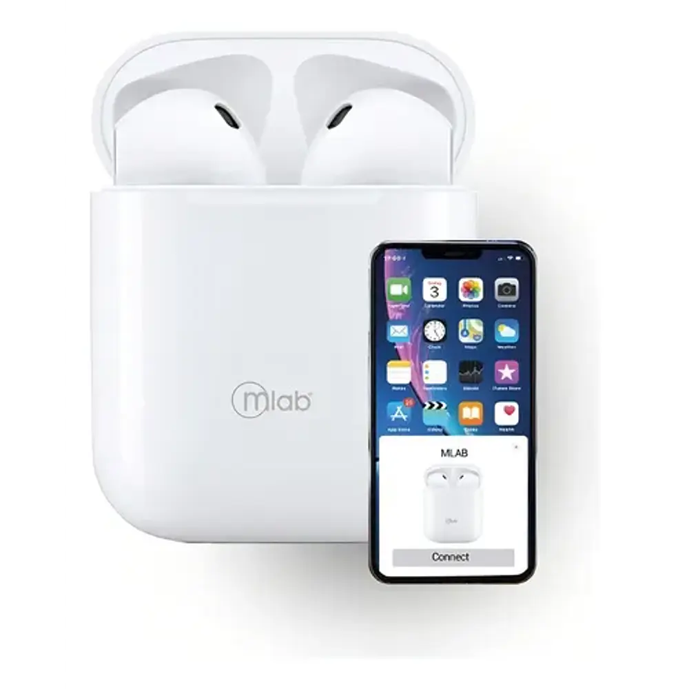 Audifonos Just Fly In Ear Bluetooth Tws Blanco