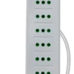 Protector Sobrevoltaje 1400 joules 2.1 metros Blanco Mlab