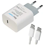 Cargador Usb C Con Type C 20w Certificación Sec Blanco