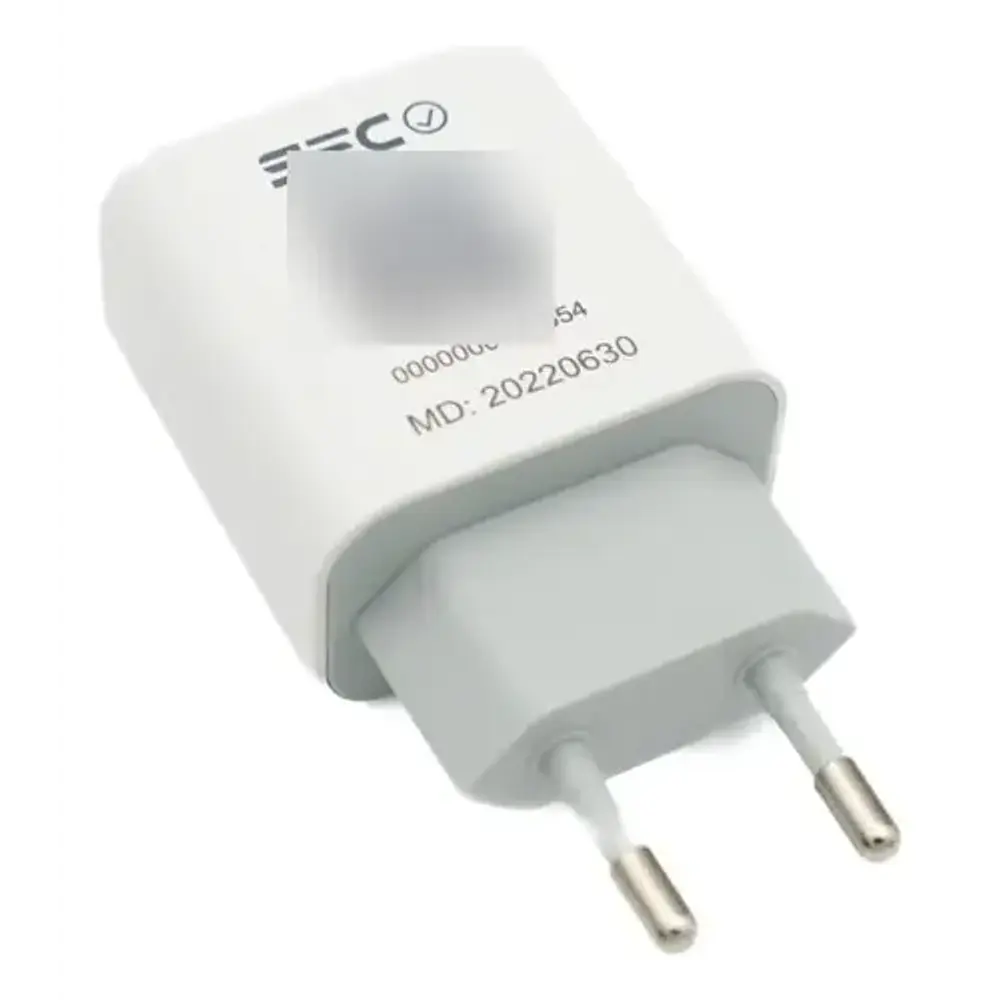 Cargador Usb C Con Type C 20w Certificación Sec Blanco