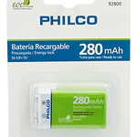 Batería Recargable 9v 280mah 